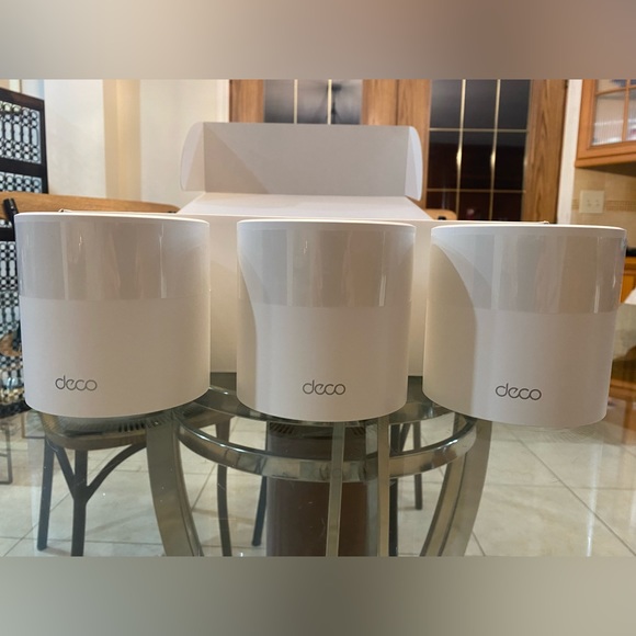 TP Link Deco 6 Mesh WiFi router- 3 pack - Picture 2 of 4
